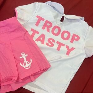 Dolls Kill Pink and White Trickz N' Treatz Set